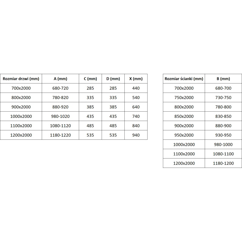Mexen Exo-BR Duo varstoma dušo kabina 80 x 70 cm, skaidri, auksinė - 8182-080-070-50-00