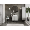 Mexen Orio vonios kambario spintelė po praustuvu 70 cm, 1 stalčius, pilka mat - 91A10-07047-1-BF62
