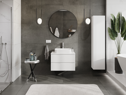 Mexen Orio vonios spintelė po praustuvu 70 cm, 2 stalčiai, balta matinė - 91A10-07047-2-BFF01