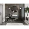 Mexen Orio vonios spintelė po praustuvu 90 cm, 1 stalčius, matinė grafito spalva - 91A10-09023-1-BF66