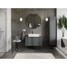 Mexen Orio vonios spintelė po praustuvu 90 cm, 1 stalčius, matinė grafito - 91A10-09047-1-BF66