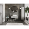 Mexen Rivel vonios kambario spintelė po praustuvu 80 cm, 1 stalčius, rifliuota, pilka matinė - 91A20-08023-1-BF62