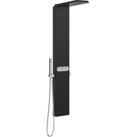 Mexen Omar dušo panelis, juodas - 7610-03-70