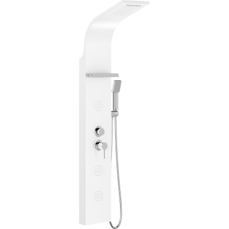 Mexen Borg dušo panelis, baltas - 7615-03-20