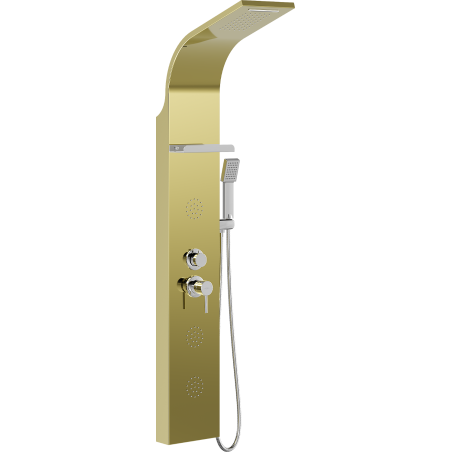 Mexen Borg dušo panelis, auksinis - 7615-03-50