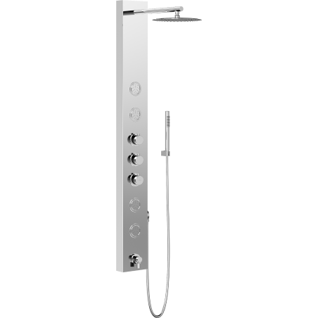 Mexen Ivo dušo panelis su snapeliu, chromas - 7608-03-00