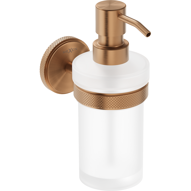 Mexen Gravo muilo dozatorius, šepečiu valyta varis - 70A93058-65