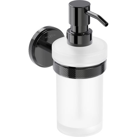 Mexen Gravo muilo dozatorius, juodas chromas - 70A93058-73