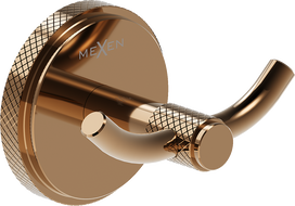 Mexen Gravo dvejopas kablys rankšluosčiams, rožinis auksas - 70A93012-60