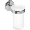 Mexen Gravo dantų šepetėlių puodelis, chromas - 70A93051-00