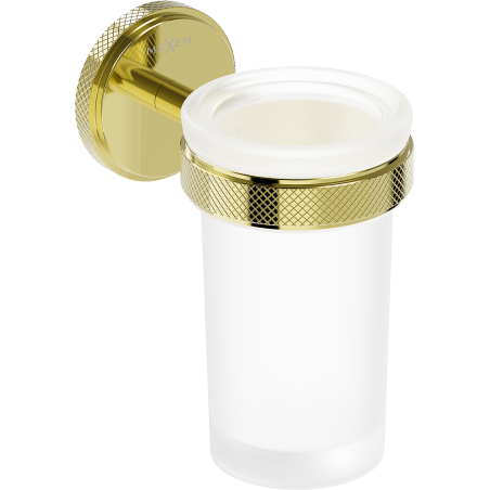 Mexen Gravo puodelis dantų šepetėliams, auksinis - 70A93051-50