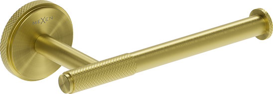 Mexen Gravo tualetinio popieriaus laikiklis, šlifuotas auksas - 70A93025-55