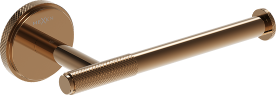 Mexen Gravo tualetinio popieriaus laikiklis, rožinis auksas - 70A93025-60