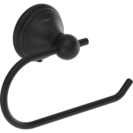 Mexen Lusso tualetinio popieriaus laikiklis, juodas - 70A16823-70