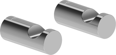 Mexen Loop rankšluosčių laikiklis (2 vnt.), chromas - 70A71010-00