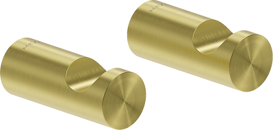 Mexen Loop rankšluosčių kabliukas (2 vnt.), šlifuotas auksinis - 70A71010-55