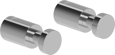 Mexen Loop rankšluosčių kabliukas (2 vnt.), chromas - 70A71011-00