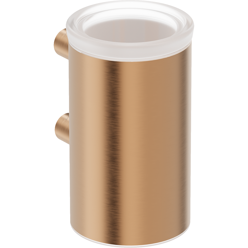 Mexen Loop puodelis dantų šepetėliams, šlifuotas varis - 70A71051-65