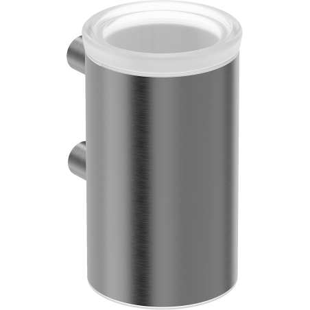 Mexen Loop puodelis šepetukams, matinė pilka šepečiuota - 70A71051-66