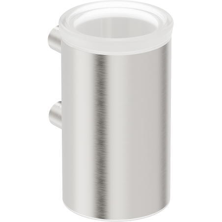 Mexen Loop puodelis dantų šepetėliams, šlifuotas nikelis - 70A71051-97