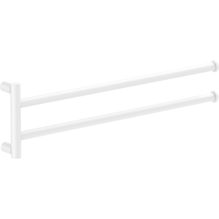 Mexen Loop dvigubas besisukantis rankšluosčių laikiklis, baltas - 70A71049-20