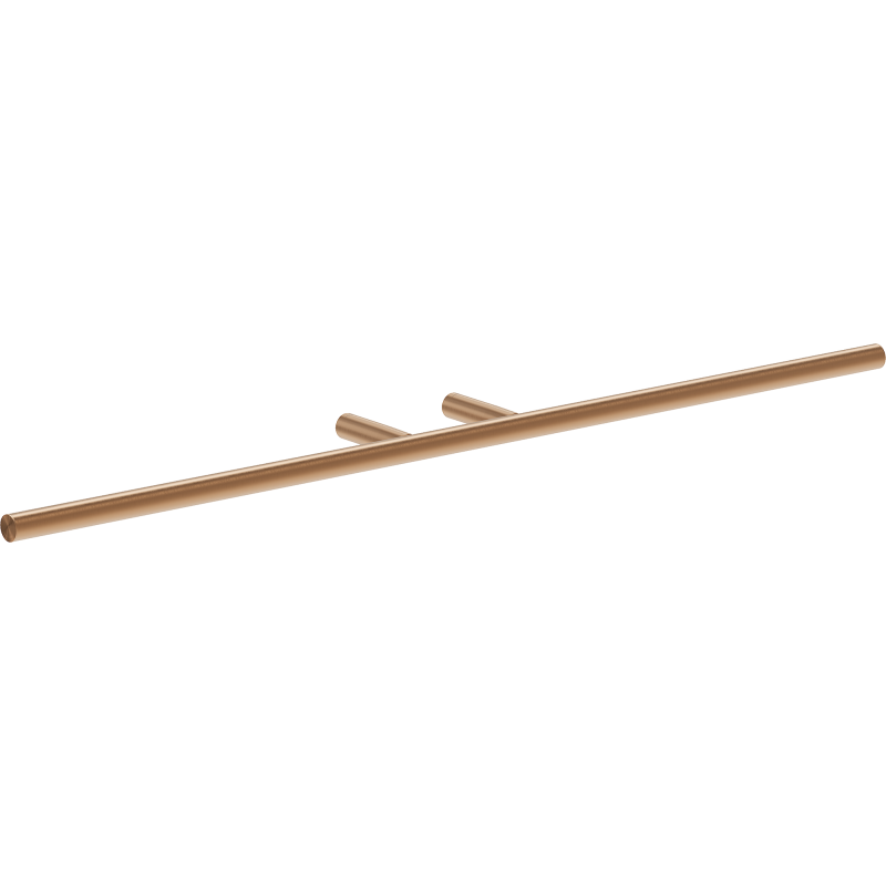 Mexen Loop rankšluosčių laikiklis, šlifuotas varis - 70A71046-65