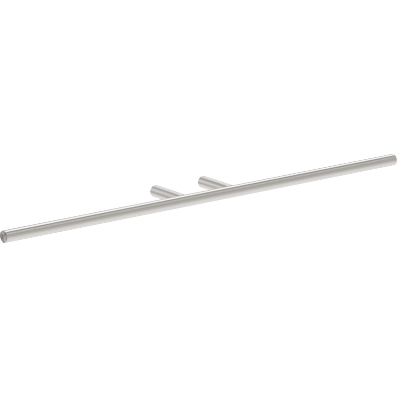 Mexen Loop rankšluosčių laikiklis, šukuotas nikelis - 70A71046-97