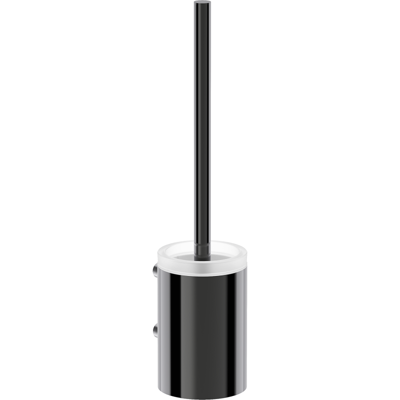 Mexen Loop tualeto šepetys, juodas chromas - 70A71071-73