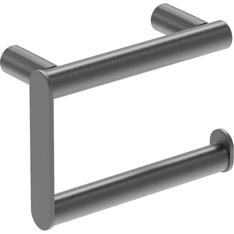 Mexen Loop tualetinio popieriaus laikiklis, šepetėliuotas ginklų pilkas - 70A71023-66