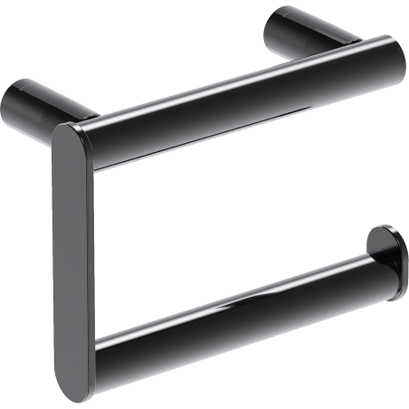 Mexen Loop tualetinio popieriaus laikiklis, juodas chromas - 70A71023-73