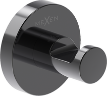 Mexen Ovio rankšluosčių kabliukas, juodas chromas - 70A19511-73