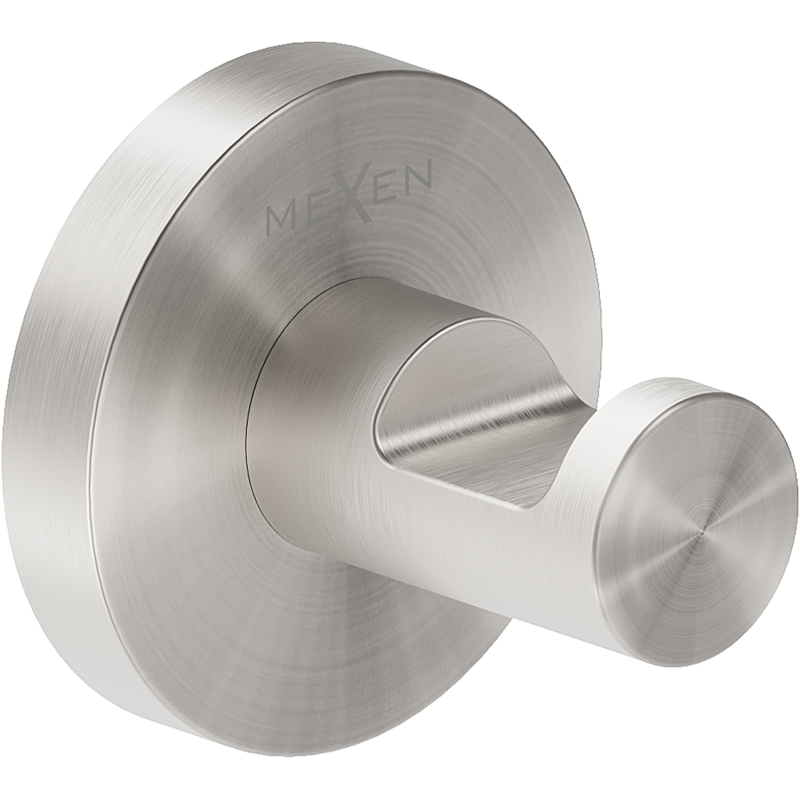 Mexen Ovio rankšluosčių kabliukas, šlifuotas nikelis - 70A19511-97