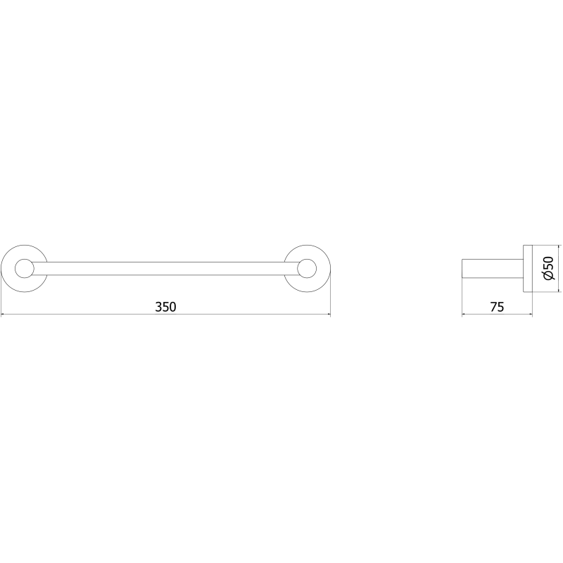 Mexen Ovio rankšluosčių kabyklė, rausvas auksas - 70A19541-60
