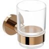 Mexen Ovio puodelis dantų šepetėliams, rožinis auksas - 70A19551-60