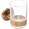 Mexen Ovio puodelis dantų šepetėliams, šlifuotas varis - 70A19551-65