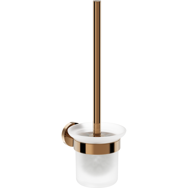 Mexen Ovio tualetinis šepetys, rausvas auksas - 70A19571-60