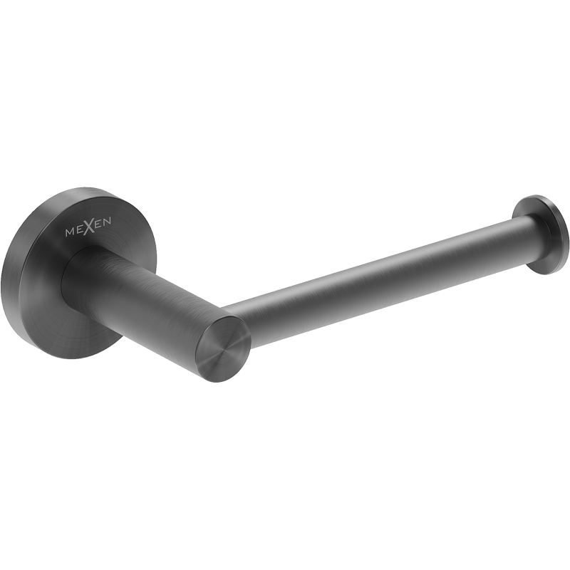 Mexen Ovio tualetinio popieriaus laikiklis, šlifuotos pistoletinės pilka spalvos - 70A19525-66