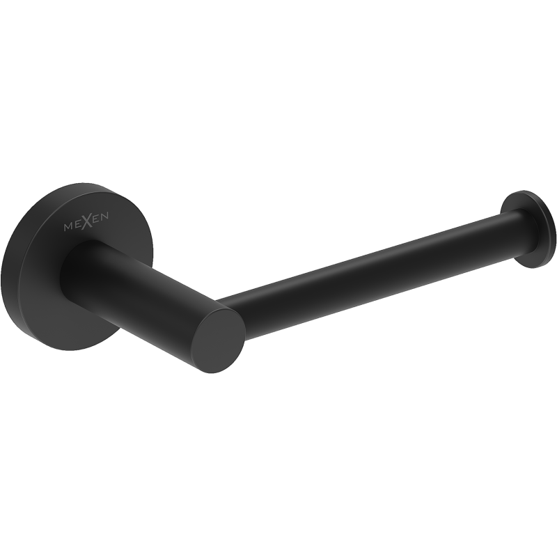 Mexen Ovio tualetinio popieriaus laikiklis, juodas - 70A19525-70