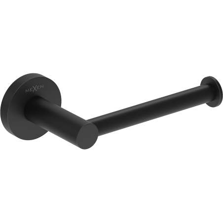 Mexen Ovio tualetinio popieriaus laikiklis, juodas - 70A19525-70