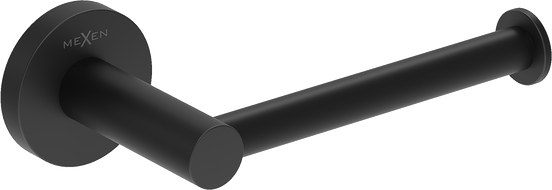 Mexen Ovio tualetinio popieriaus laikiklis, juodas - 70A19525-70