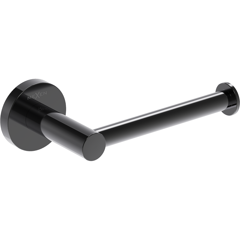 Mexen Ovio tualetinio popieriaus laikiklis, juodas chromas - 70A19525-73