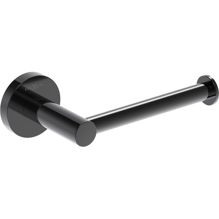 Mexen Ovio tualetinio popieriaus laikiklis, juodas chromas - 70A19525-73