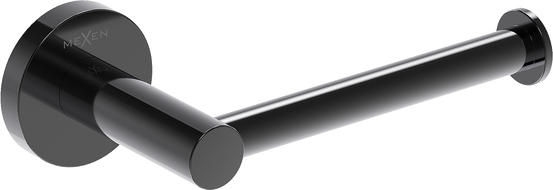 Mexen Ovio tualetinio popieriaus laikiklis, juodas chromas - 70A19525-73