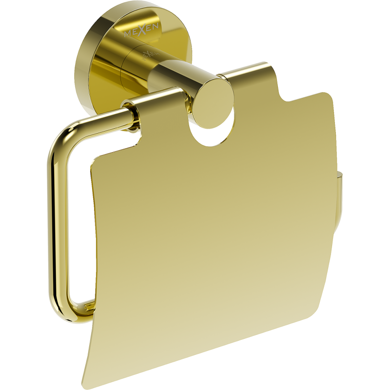 Mexen Ovio tualetinio popieriaus laikiklis, auksinis - 70A19521-50