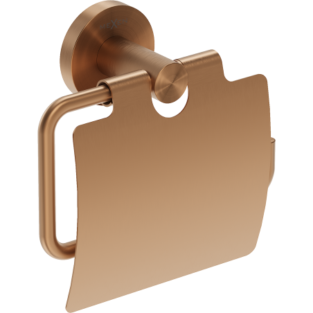 Mexen Ovio tualetinio popieriaus laikiklis, šepečiu dengta varis - 70A19521-65