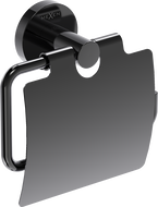 Mexen Ovio tualetinio popieriaus laikiklis, juodas chromas - 70A19521-73
