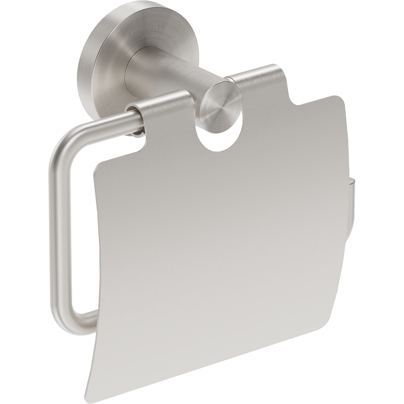 Mexen Ovio tualetinio popieriaus laikiklis, šlifuotas nikelis - 70A19521-97