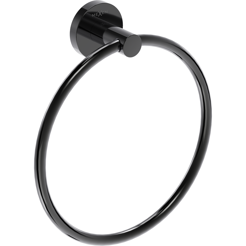 Mexen Ovio rankšluosčių laikiklis, juodas chromas - 70A19531-73