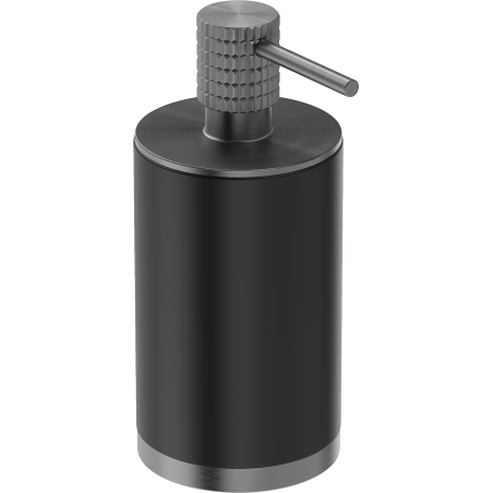 Mexen Triv stovimas muilo dozatorius, juodas/šlifuotas pilkas - 70A33059-66B