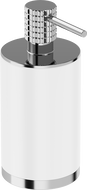 Mexen Triv muilo dozatorius stovimas, baltas/chromas - 70A33059-00W